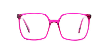 Women Cristal Eyeglasses: Whitney - Purple - SpaceSMART Eye Clinic (Front View)